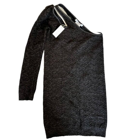 NWT BCBGeneration Mini Bodycon Dress in Licorice - Size M/L - Picture 2 of 7